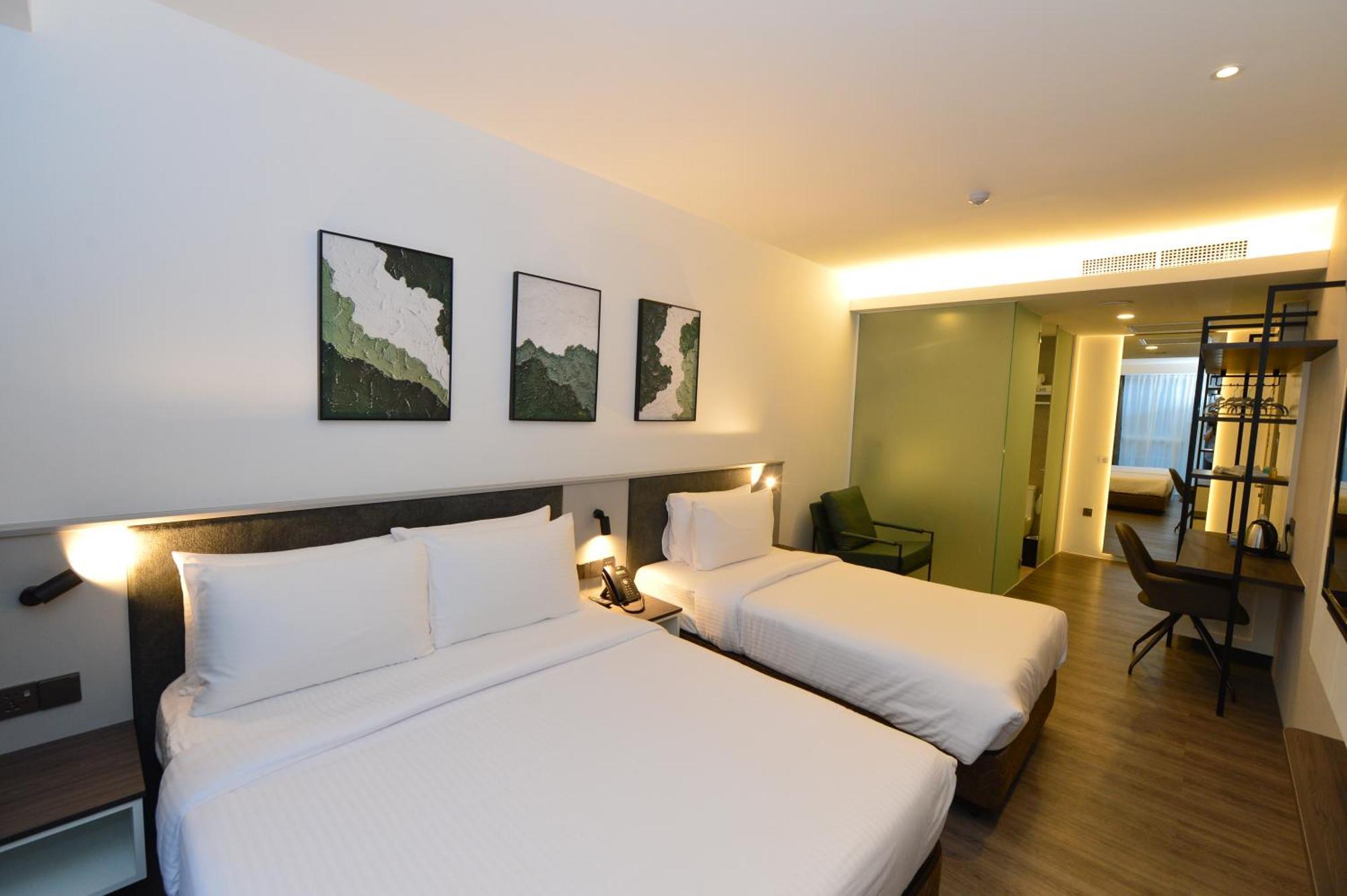 Rume Hotel Kuching Bagian luar foto